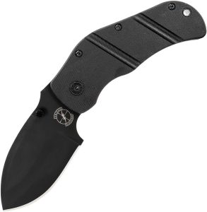 Sniper Bladeworks TOG Framelock Black D2 Folding Knife