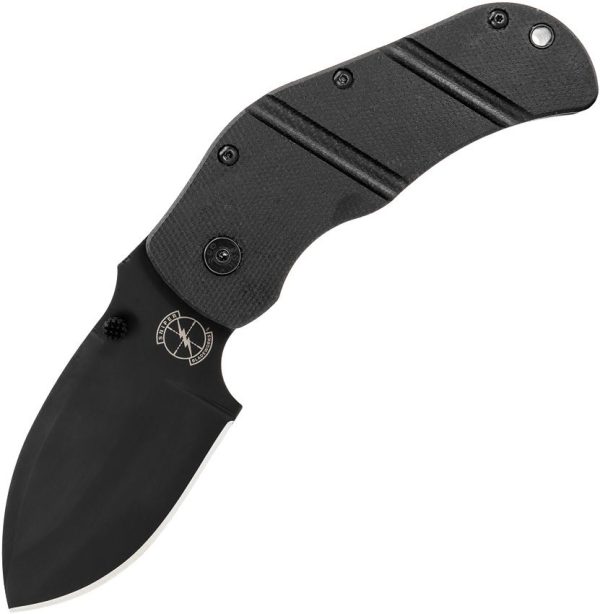 Sniper Bladeworks TOG Framelock Black D2 Folding Knife