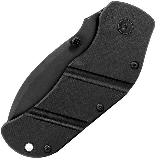 Sniper Bladeworks TOG Framelock Black D2 Folding Knife