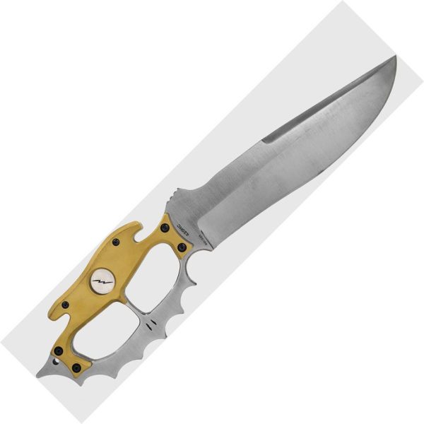 Sniper Bladeworks British Death Head Bowie 8.5" 420HC Fixed Blade