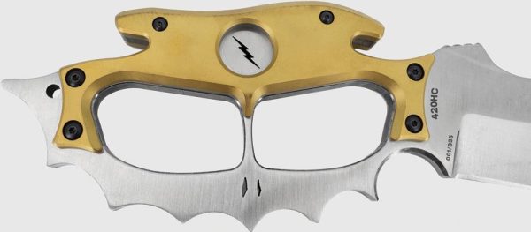 Sniper Bladeworks British Death Head Bowie 8.5" 420HC Fixed Blade