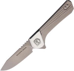 Sharps Bros. Meanstreak Button Lock Folding Knife S35VN Titanium