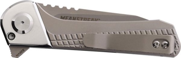 Sharps Bros. Meanstreak Button Lock Folding Knife S35VN Titanium