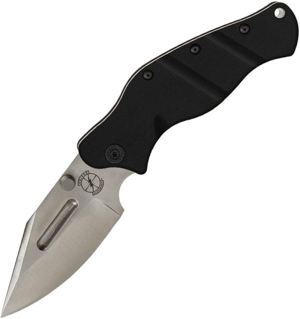 Sniper Bladeworks LPC Framelock Black S35VN Folding Knife