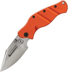 Sniper Bladeworks LPC Framelock Orange S35VN Folding Knife