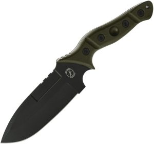 Sniper Bladeworks MAMU Fixed Blade 5.5" 420HC OD Green
