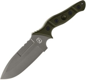 Sniper Bladeworks Mamu Fixed Blade OD Green