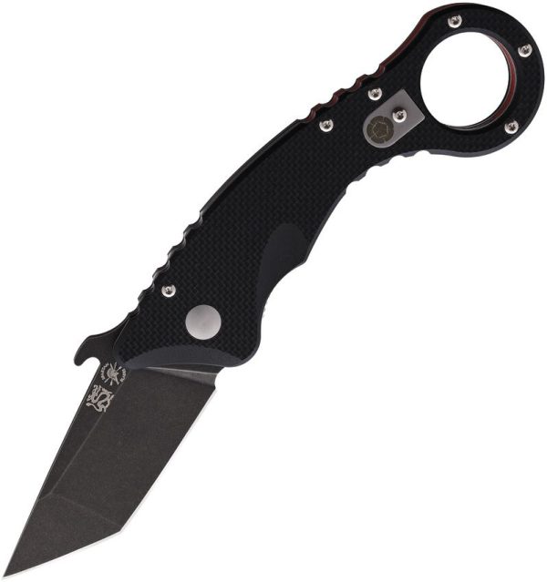 Spartan Blades Shoto Linerlock 154CM Black Folding Knife