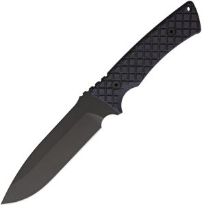SBSL003BKBK.jpg Spartan Blades Damysus Fixed Blade 5.5" 1095 Carbon Steel Black