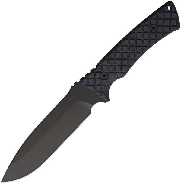 Spartan Blades Damysus Fixed Blade 5.5" 1095 Carbon Steel Black