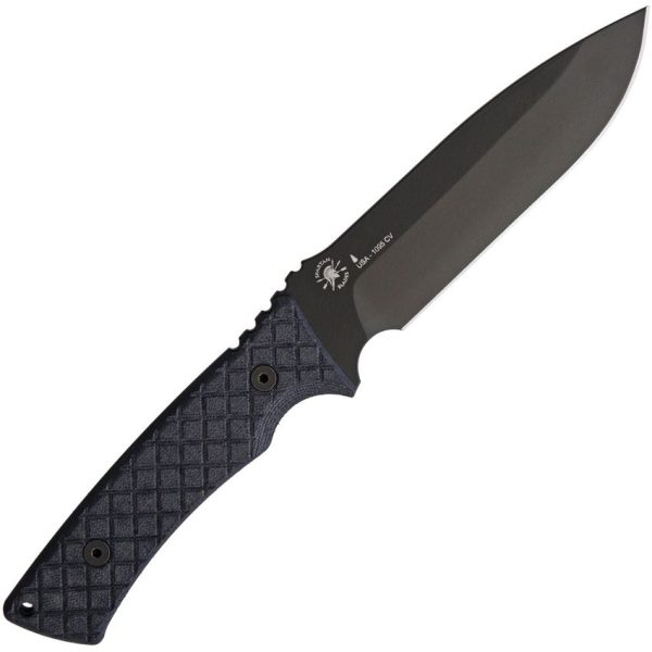 Spartan Blades Damysus Fixed Blade 5.5" 1095 Carbon Steel Black