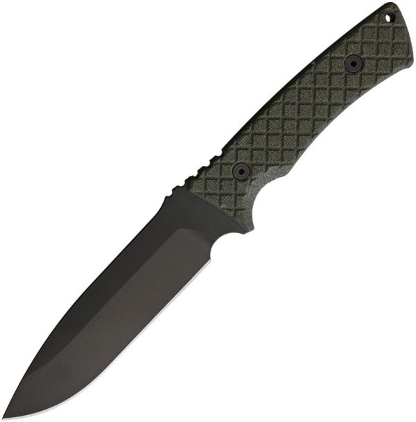 SBSL003BKGR.jpg Spartan Blades Damysus Fixed Blade 5.5" 1095 Carbon Steel OD Green