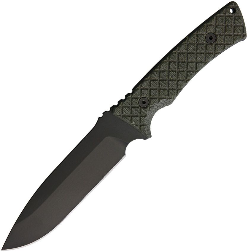 Spartan Blades Damysus Fixed Blade 5.5" 1095 Steel Green Micarta