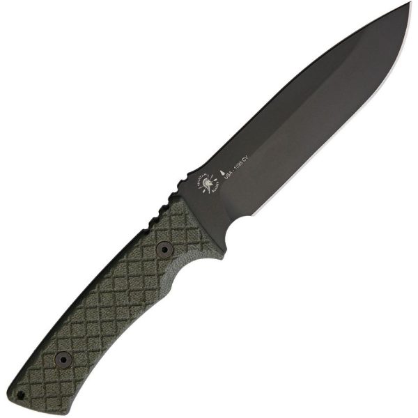 SBSL003BKGR_add_01.jpg Spartan Blades Damysus Fixed Blade 5.5" 1095 Carbon Steel OD Green
