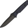 Spartan Blades Alala Fixed Blade 3.75" 1095 Steel Black Micarta