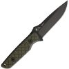 Spartan Blades Alala Fixed Blade Green Canvas Micarta 1095