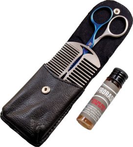 Razolution Beard Trimming Set Stainless Steel Grooming Kit