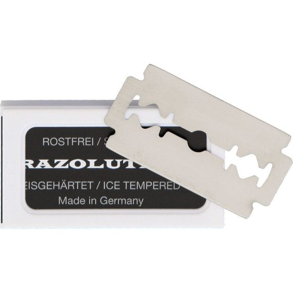 Razolution Exchangeable Blade Razor - Black Stainless
