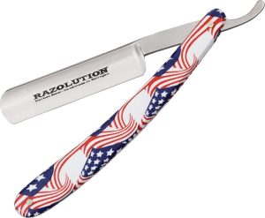 Razolution Straight Razor Patriot - Carbon Steel