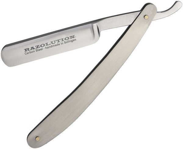 Razolution Straight Razor 4" Carbon Steel Satin Finish German