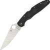 Spyderco Police Model 4 Lockback Folding Knife VG-10 Black