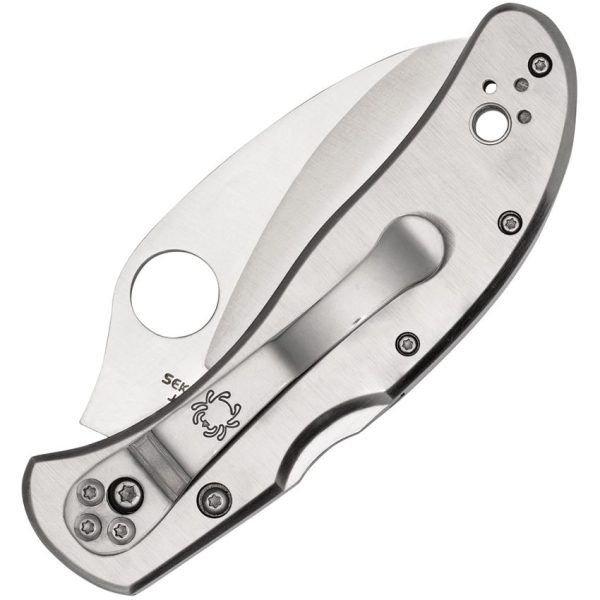 SC08P_add_01.jpg Spyderco Harpy ClipIt Serrated Folding Knife - Stainless