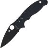Spyderco Manix 2 Salt Ball Bearing Lock - Black CPM MagnaCut