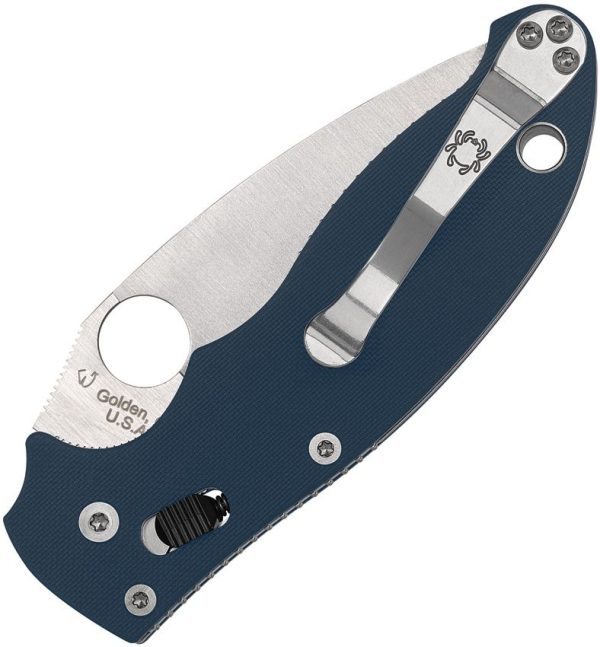 Spyderco Manix 2 Ball Bearing Lock - Cobalt Blue SPY27