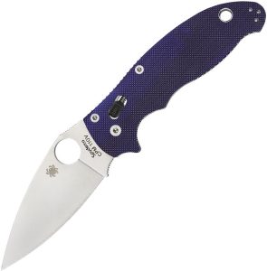 Spyderco Manix 2 Ball Bearing Lock - Blue G10 S110V