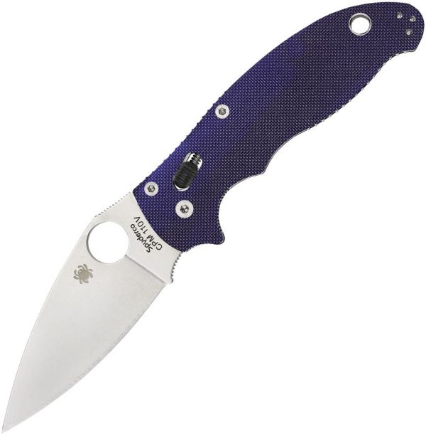 Spyderco Manix 2 Ball Bearing Lock - Blue G10 S110V