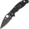 Spyderco Manix 2 Black DLC CTS-BD1 Ball Bearing Folding Knife