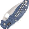 Spyderco Manix 2 CPM S110V Blue G-10 Ball Bearing Folding Knife