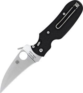 Spyderco PKal CPM S30V Black G-10 Folding Knife