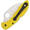 Spyderco Tasman Salt 2 H1 Hawkbill Yellow FRN Lockback Knife