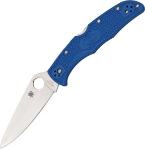 SC10FPBL.jpg Spyderco Endura 4 VG-10 Lockback - Blue FRN