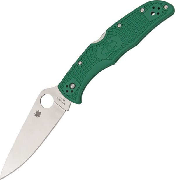 SC10FPGR.jpg Spyderco Endura 4 VG-10 Lockback - Green FRN