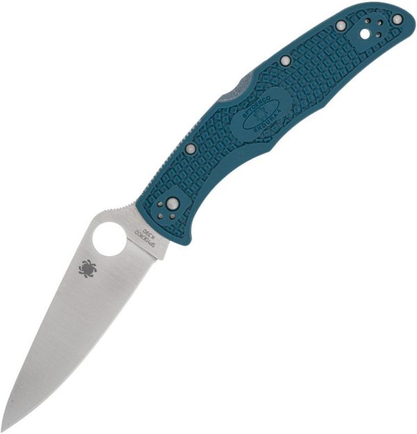 Spyderco Endura 4 K390 Lockback - Blue FRN