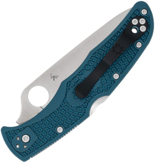 Spyderco Endura 4 K390 Lockback - Blue FRN