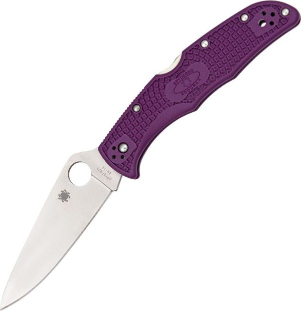 Spyderco Endura 4 VG-10 Lockback - Purple FRN