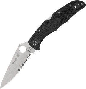 Spyderco Endura 4 Thin Red Line VG-10 - Black FRN