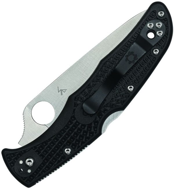 SC10FPSBKRD_add_01.jpg Spyderco Endura 4 Thin Red Line VG-10 - Black FRN