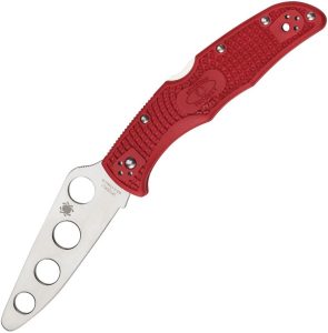 SC10TR.jpg Spyderco Endura 4 Trainer - Red FRN Handle