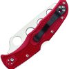 Spyderco Endura 4 Trainer - Red FRN Handle