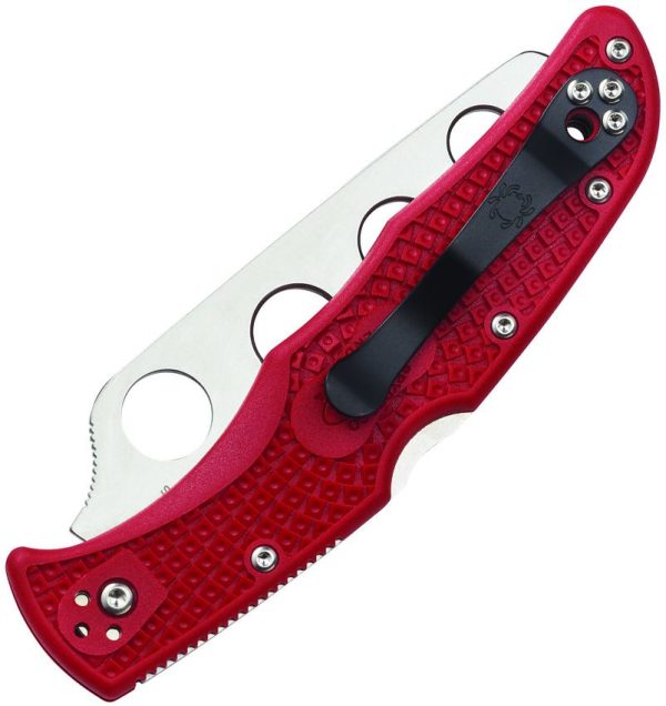 Spyderco Endura 4 Trainer - Red FRN Handle