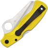 Spyderco Saver Salt Serrated - Yellow Handle