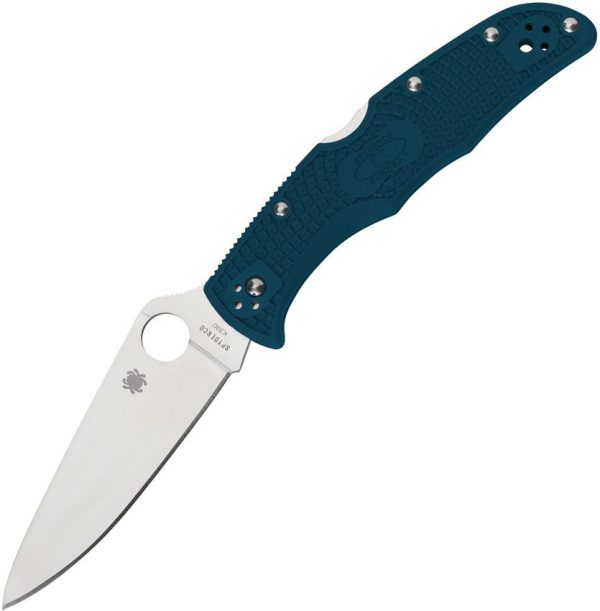 Spyderco Delica 4 K390 Tool Steel - Blue FRN
