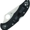 Spyderco Delica 4 Red Line Partially Serrated VG-10 Knife