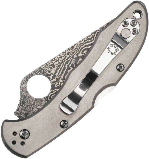 SC11TIPD_add_01.jpg Spyderco Delica 4 Damascus Titanium Handle
