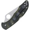 Spyderco Delica 4 Zombie Green VG-10 Flat Ground