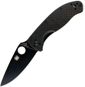 Spyderco Tenacious Folding Knife 3.5" Black 8Cr13MoV Linerlock